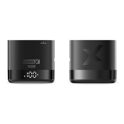 Level X Powerful 1000 mAh Battery Mettalic Black