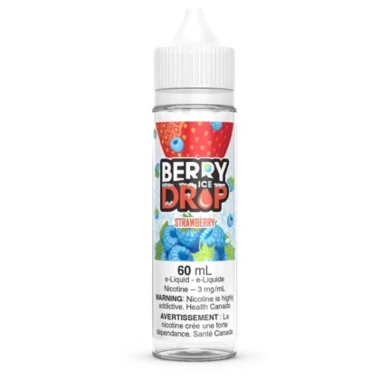 Berry Drop Strawberry E-Liquid 60mL Nic Free