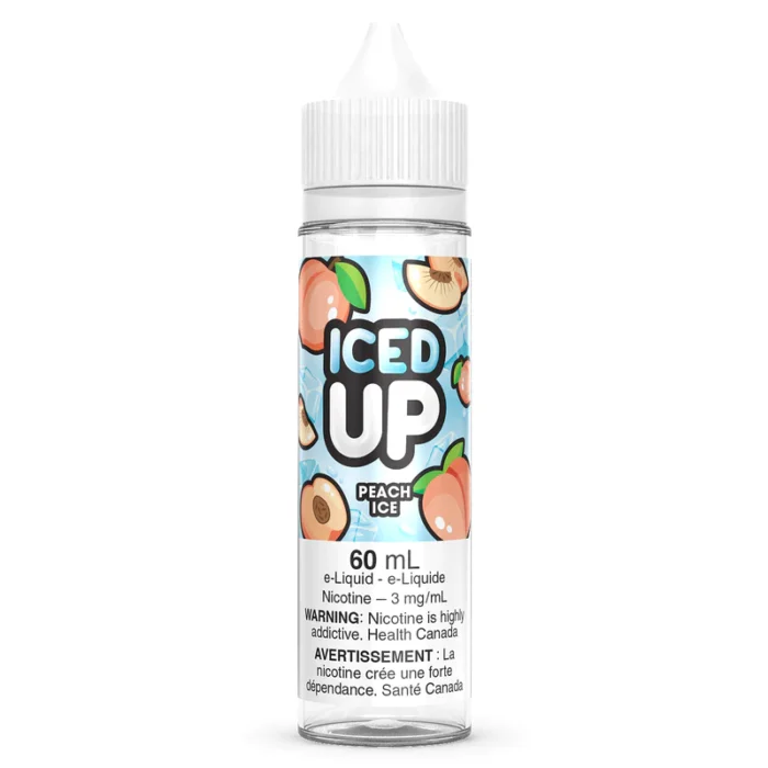 Iced Up Peach Ice E-Liquid 60mL 12 mg