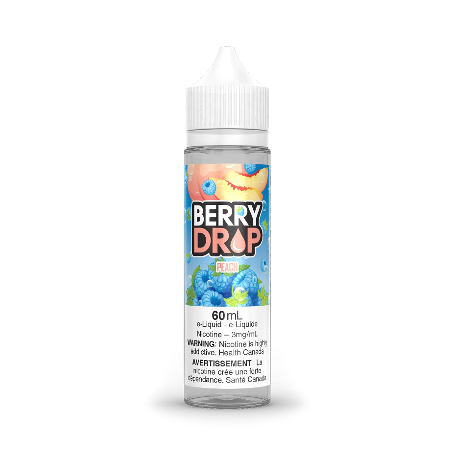 bdpea.png Berry Drop Peach E-Liquid 60mL Nic Free