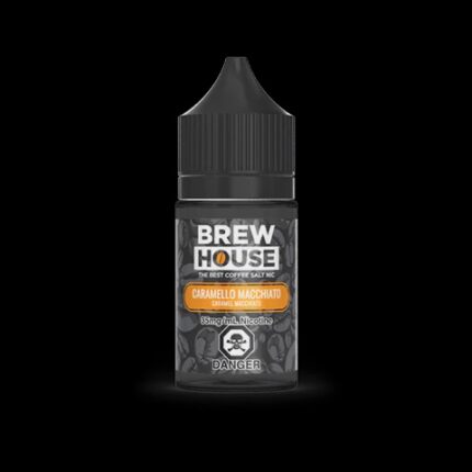 Brew House Coffee Salt Nic Caramello Macchiato 30 mL 20 mg