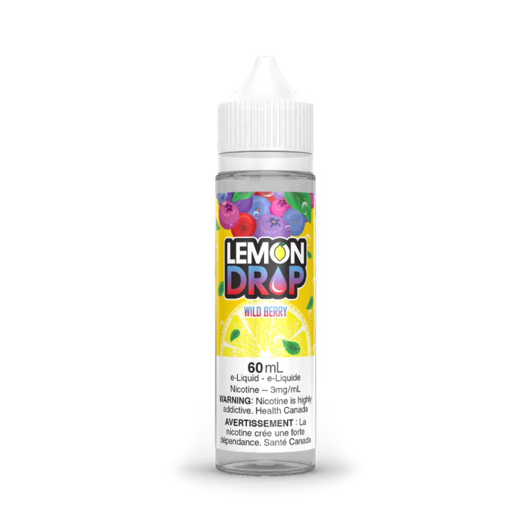 Lemon Drop Wild Berry E-Liquid 60mL Nic Free628148006700