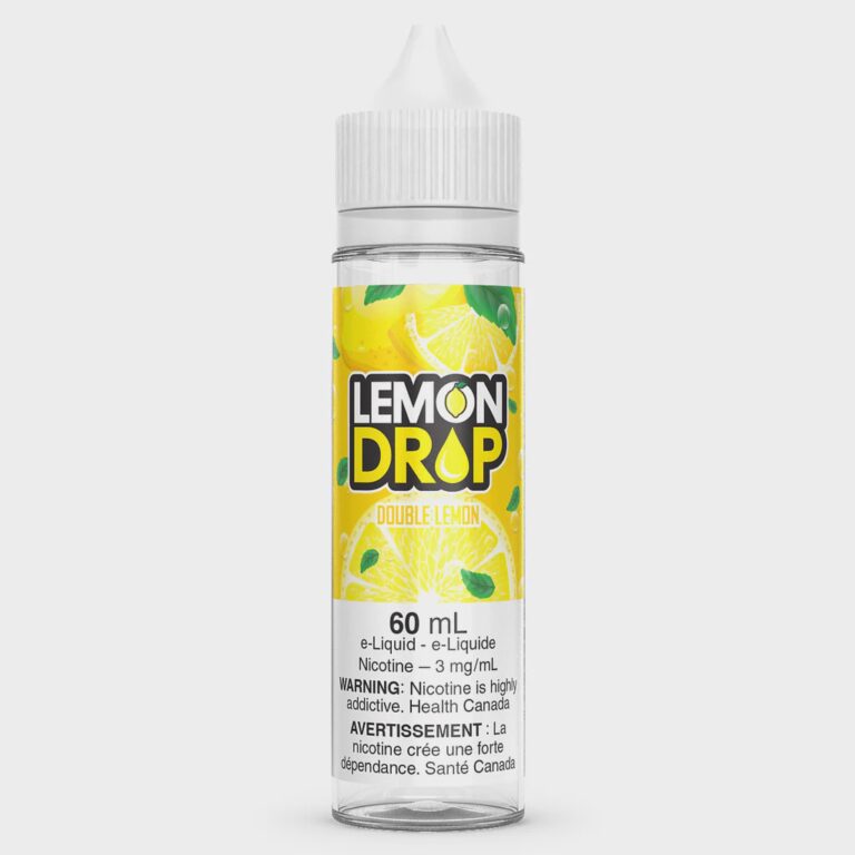 Lemon Drop Salt Nic Double Lemon E-Liquid 60mL 20 mg