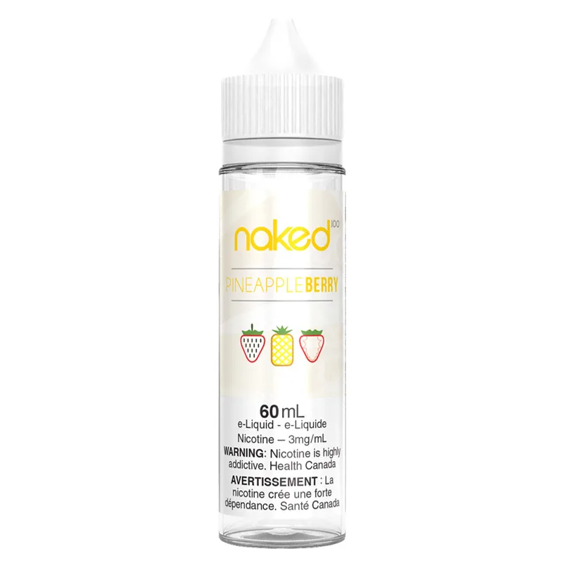 naked100_eliquid_pineapple_berry_3mg_01.webp Naked 100 Pineapple Berry (Berry Lush) E-Liquid 6mg 60 mL