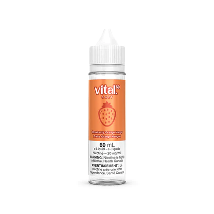 Vital 60 Salt Strawberry Orange Mango 20 mg 60 ml