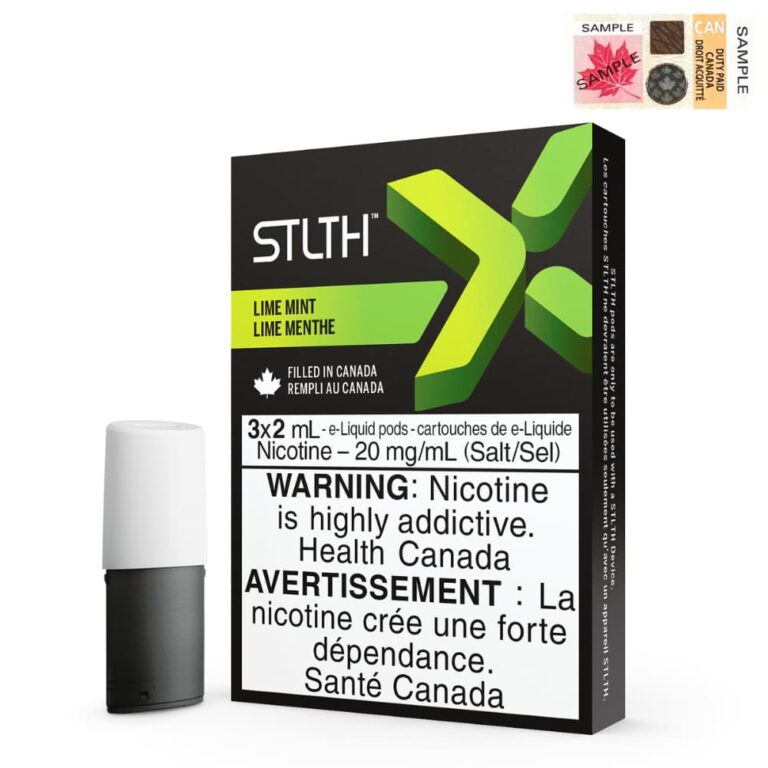 STLTH X Pod Lime Mint 3 x 2mL Pods