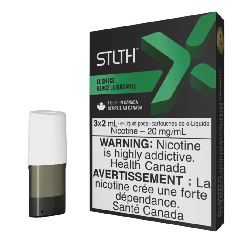STLTH X Lush Ice 3 x 2mL Pods