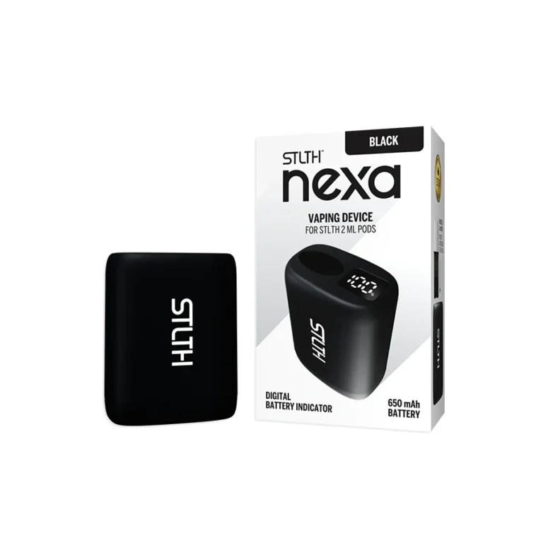 STLTH nexa vaping device kit black