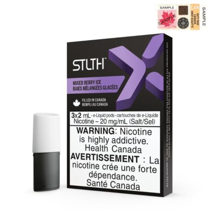 STLTH X Mixed Berry Ice 3 x 2mL Pods
