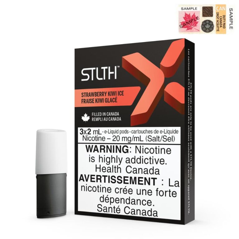 STLTH X POD Strawberry Kiwi Ice 3 x 2mL Pods
