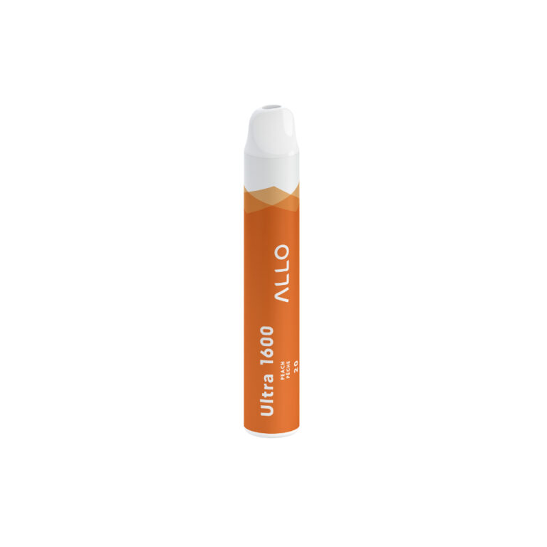 ALLO Ultra 1600 Peach 1600 6mL 1600 Puffs 20mg