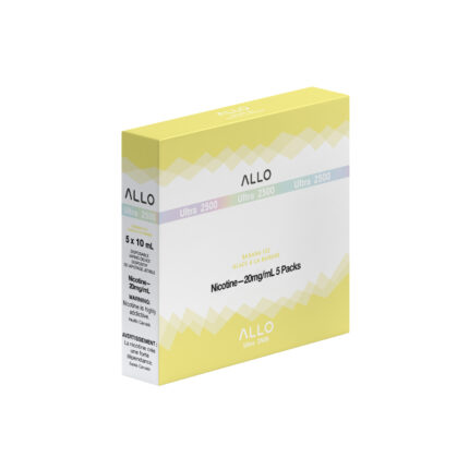 Allo Ultra 2500 Banana Ice 8ml 2500 Puffs 20mg