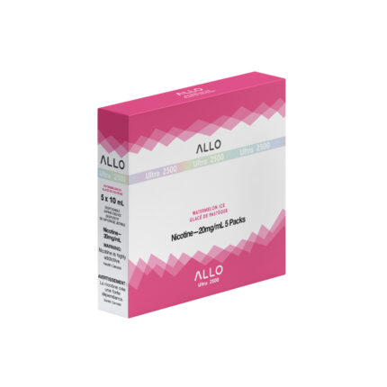 Allo Ultra 2500 Watermelon Ice 8mL 2500 Puffs 20mg
