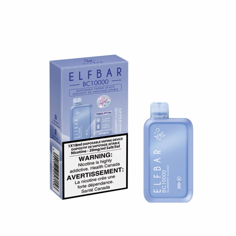 Elf Bar BC10000 Blueberry Cloudz 18mL 10000 Puffs 20mg