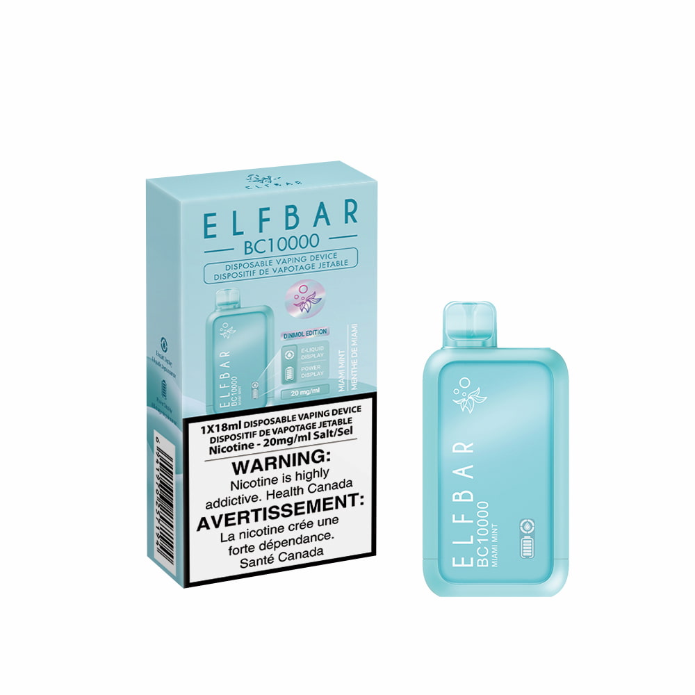 elf-bar-bc10000-miami-mint-18ml-10000-puffs-20mg.jpg Elf Bar BC10000 Miami Mint 18mL 10000 Puffs 20mg
