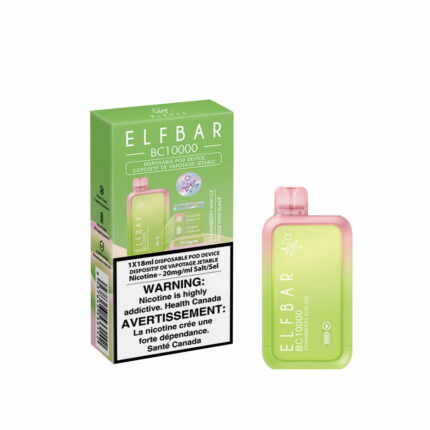 Elf Bar BC10000 Strawberry Kiwi Ice 18mL 10000 Puffs 20mg