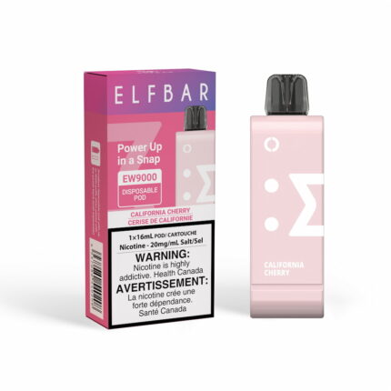 Elf Bar EW9000 Disposable Pod California Cherry 16mL 20mg
