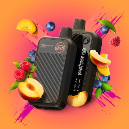 Flavour Beast Beast Mode Max Packin' Peach Berry 20mL 18000 Puffs 20mg