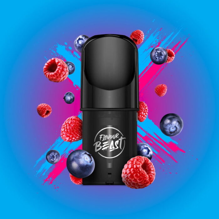 Flavour Beast Bomb Blue Razz Pods 3 x 2mL 20mg