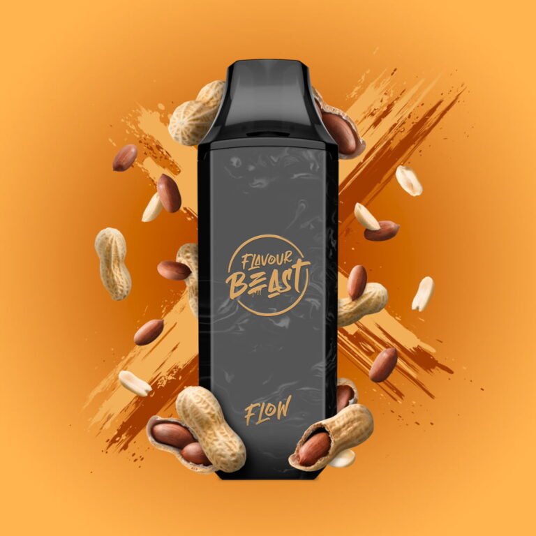 Flavour Beast Churned Peanut Flow 10mL 5000 Puffs 20mg