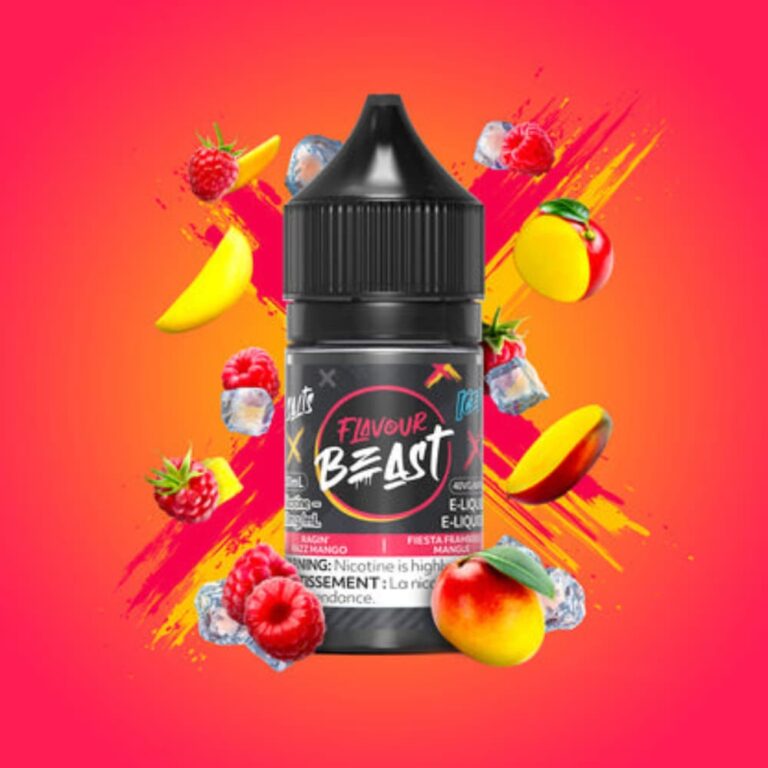 Flavour Beast Ragin Razz Mango 20mg