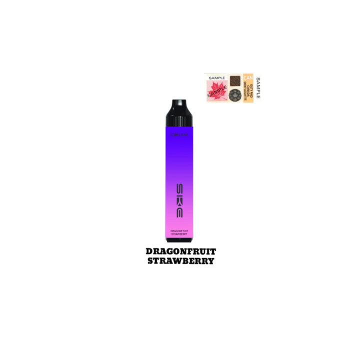 Icon Bar Hybrid - Dragonfruit Strawberry Ice 2ml 2000 Puffs 20mg