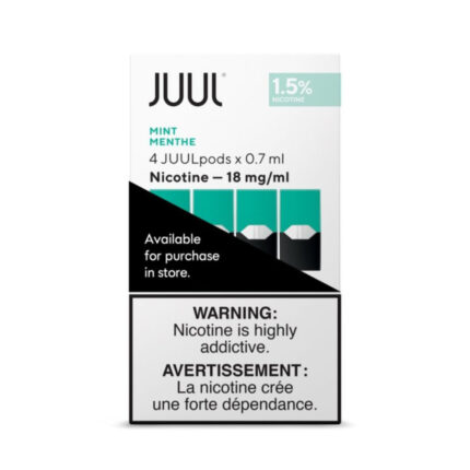 Juul Mint Pods 18mg Nicotine