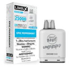 Level X Flavour Beast Unleashed Boost G2 25000 Puffs - Epic Peppermint