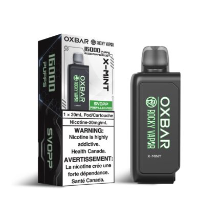 OXBAR Rocky Vapor SVOPP X Mint 16000 Puff Pods