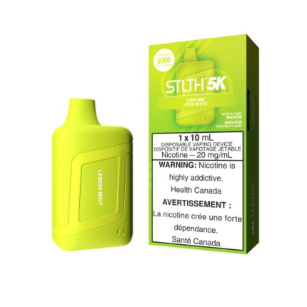 STLTH 5K Lemon Mint 10mL 5000 Puffs 20mg
