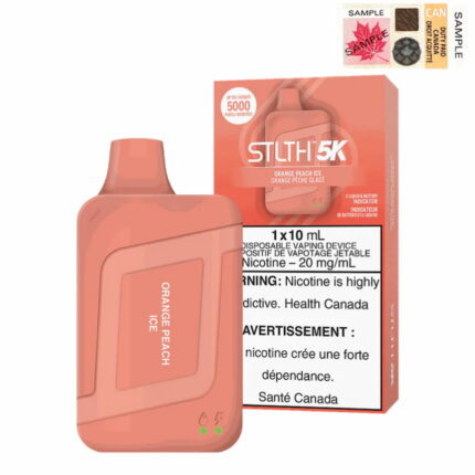 STLTH 5K Orange Peach Ice 10mL 5000 Puffs 20mg