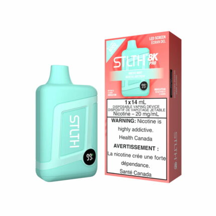 STLTH Box 8K Pro Disposable Arctic Mint 14mL 8000 Puffs 20mg