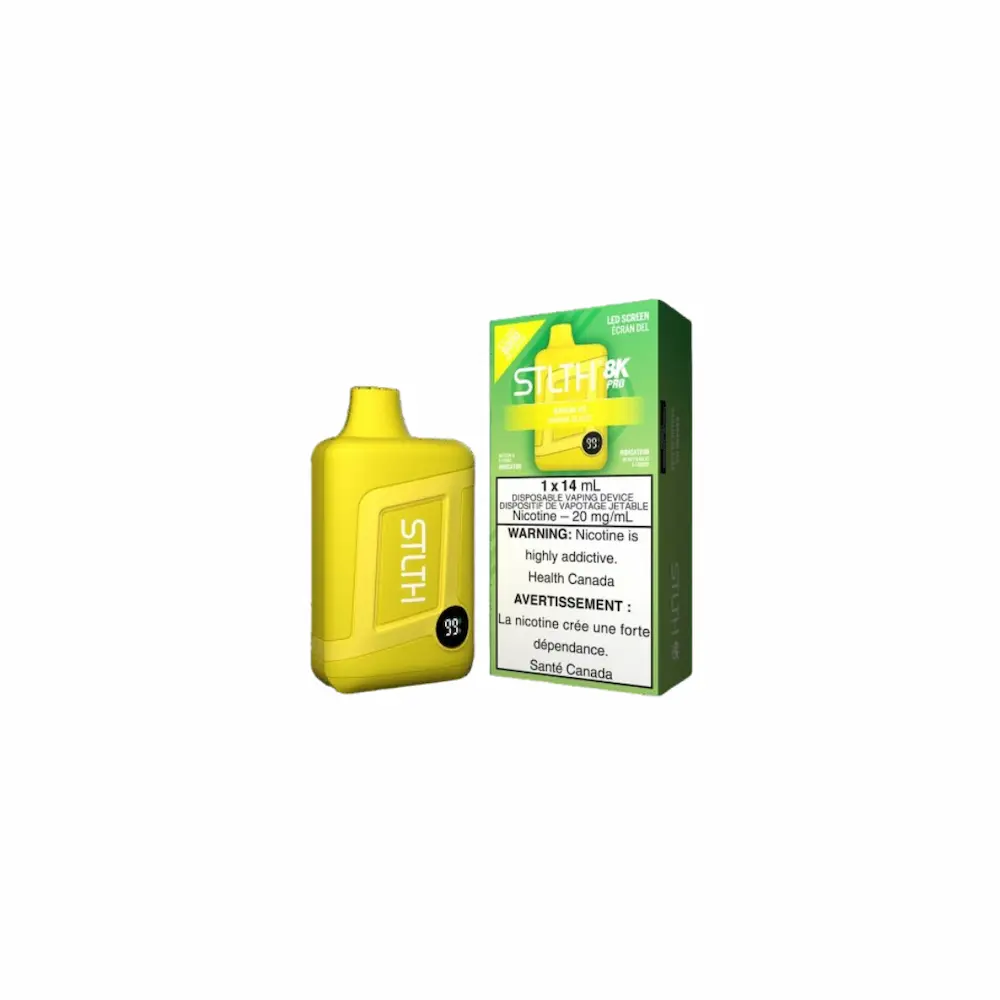 stlth-box-pro-8k-disposable-banana-ice-14ml-8000-puffs-20mg.webp STLTH Box 8K Pro Disposable Banana Ice 14mL 8000 Puffs 20mg