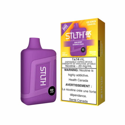 STLTH Box 8K Pro Disposable Quad Berry 14mL 8000 Puffs 20mg