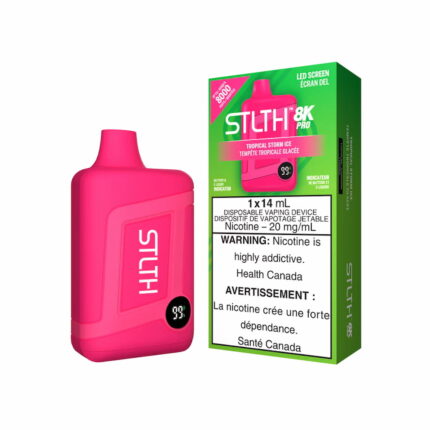 STLTH Box 8K Pro Disposable Tropical Storm Ice 14mL 8000 Puffs 20mg