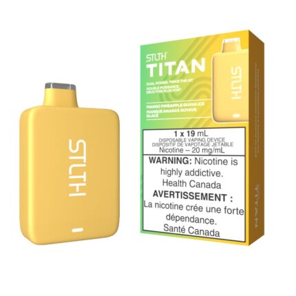 STLTH Titan Pro Disposable Mango Pineapple Guava Ice 10000 Puffs 20mg