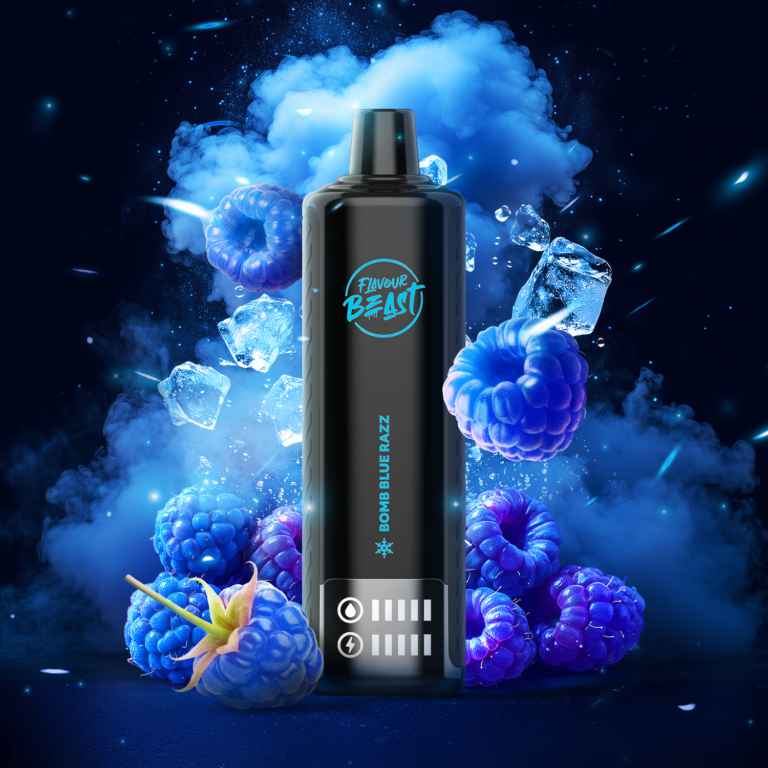 Flavour Beast Beast Bar Bomb Blue Razz