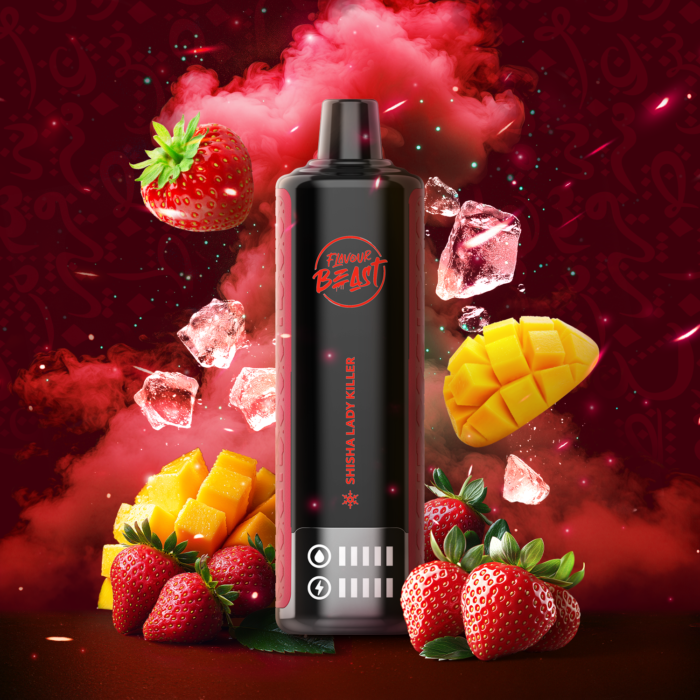 Flavour Beast Beast Bar Shisha Lady Killer Low Ice 15000 Puffs 3mg