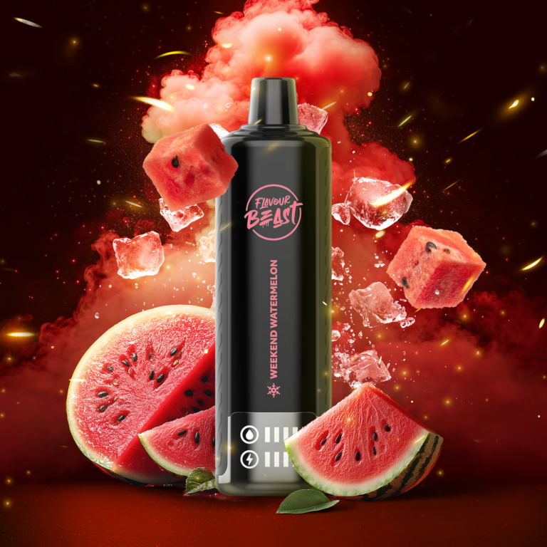 Flavour Beast Beast Bar Weekend Watermelon Low Ice 15000 Puffs 3mg