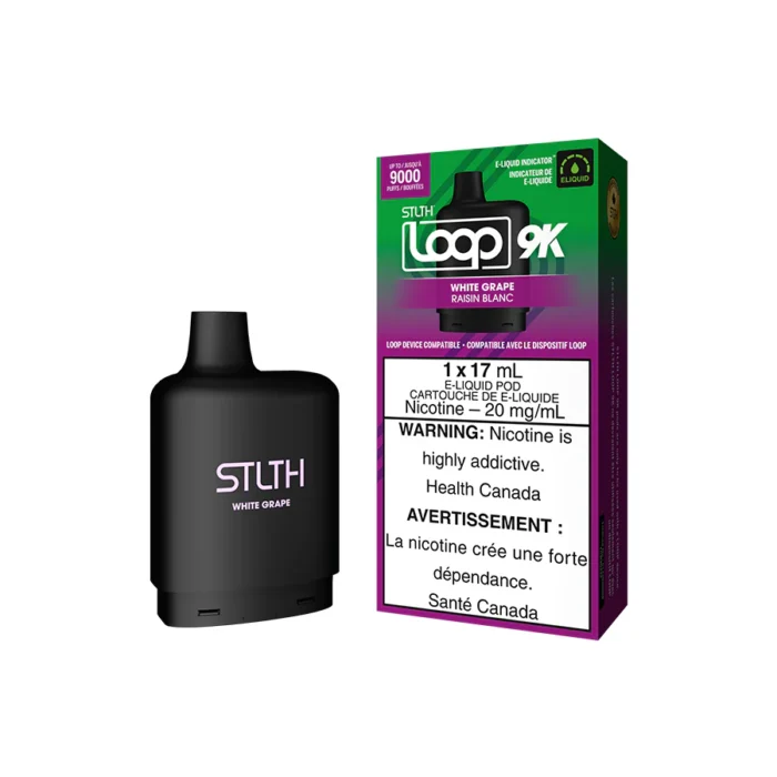 Stlth Loop 9k Pod White Grape