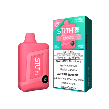 Stlth 8k Pro Strawana Orange