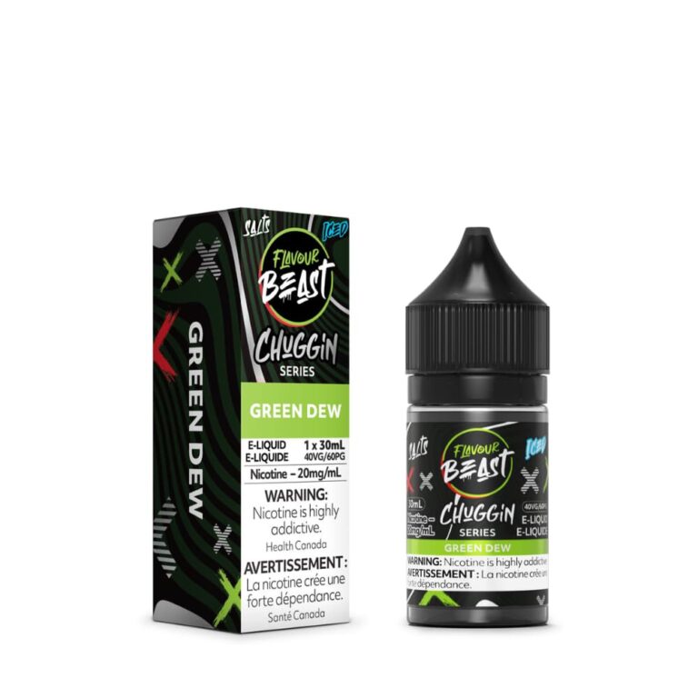 Flavour Beast Chuggin Green Dew 20mg 30ml Nic Salts I