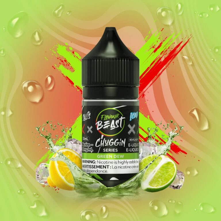 Flavour Beast Chuggin Green Dew 20mg 30ml Nic Salts