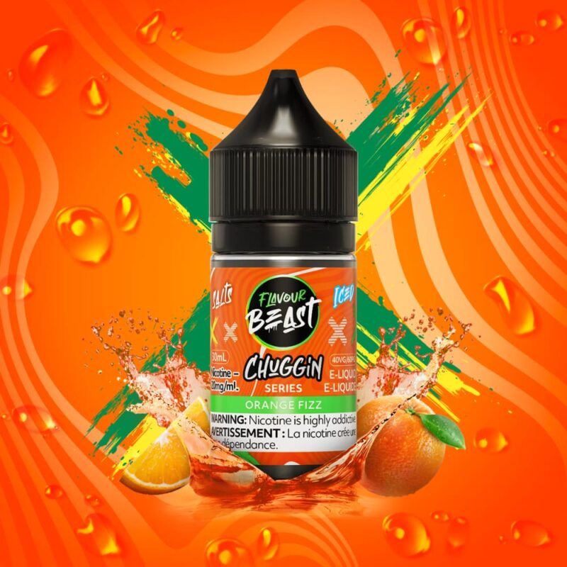 Flavour Beast Chuggin Orange Fizz 20mg 30ml Nic Salts