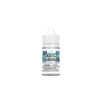 Iced Up Vape Juice Blue Razz Ice 20mg BOLD50 30ml