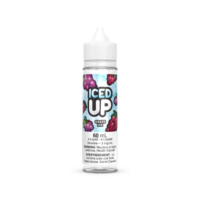 Iced Up Vape Juice Grape Ice 3mg 60ml