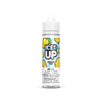 Iced Up Vape Juice Mango Ice Nic Free 60ml