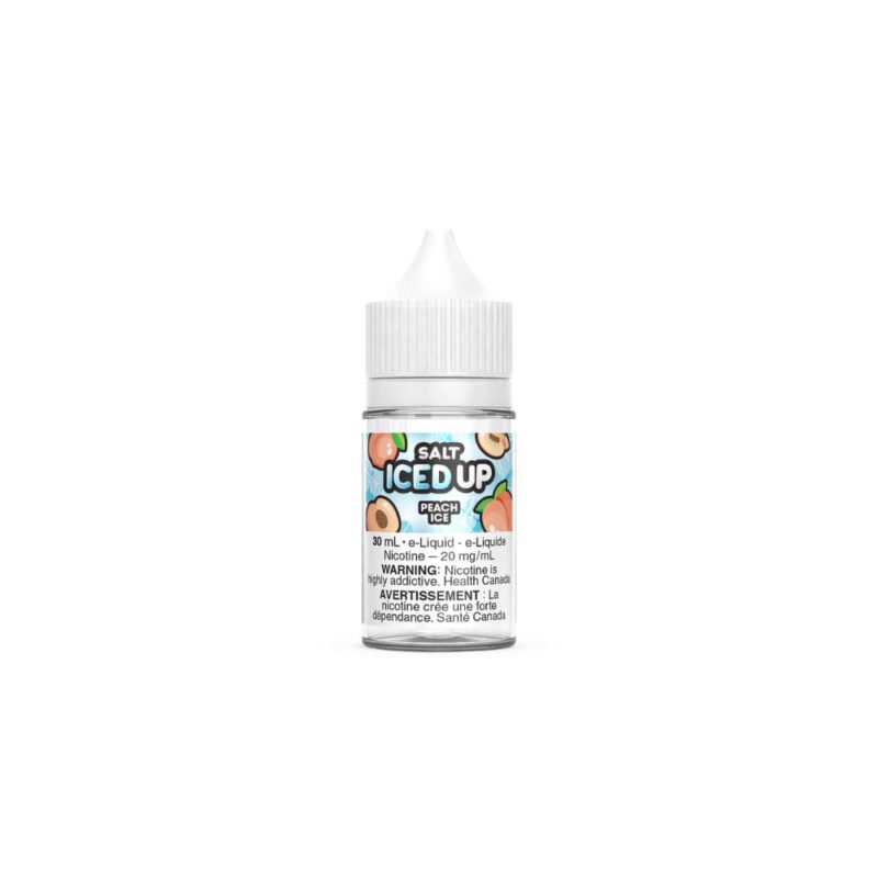 Iced Up Vape Juice Peach Ice 12mg 30ml
