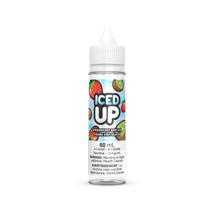 Iced Up Vape Juice Strawberry Kiwi Ice 6mg 60ml