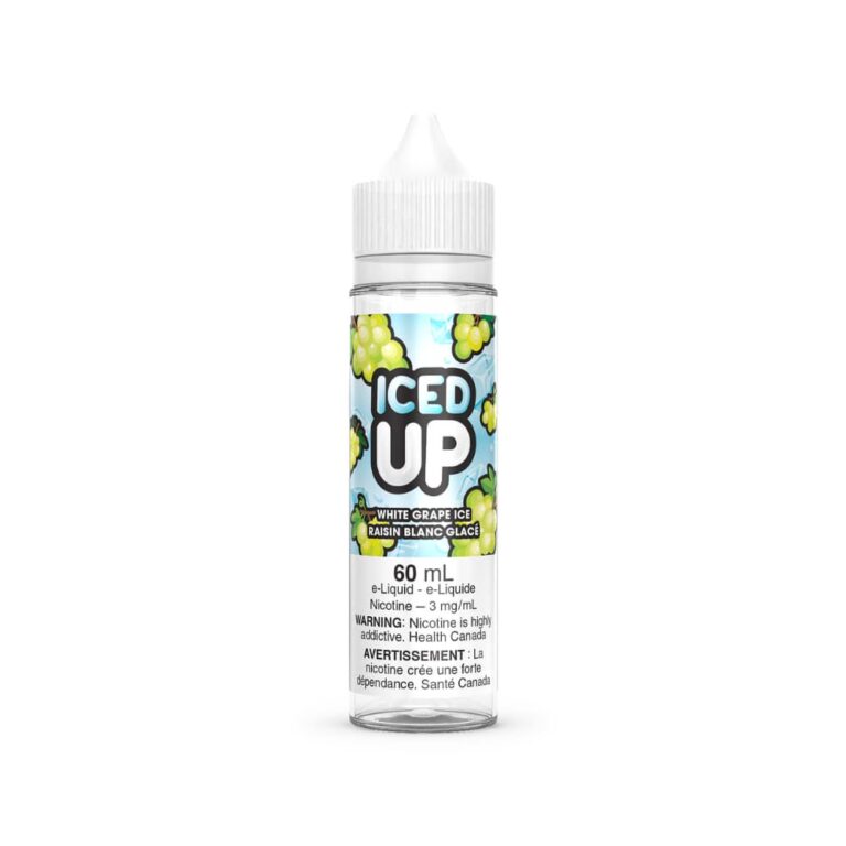 Iced Up Vape Juice White Grape Ice 6mg 60ml